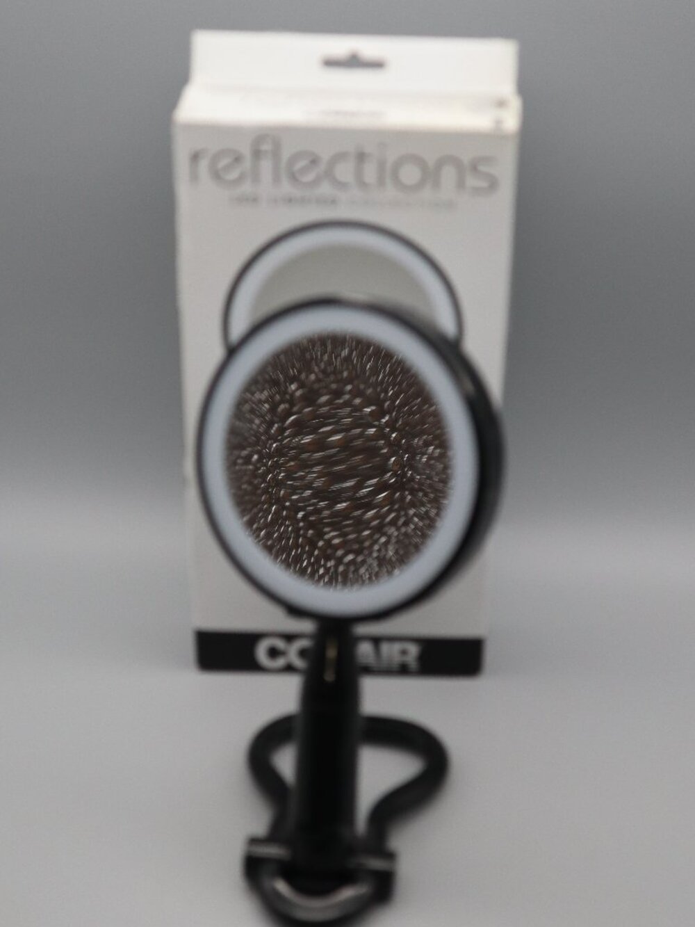 Conair Reflections LED Lighted Vanity Make-Up Mirror 3x/1x Magnification Black